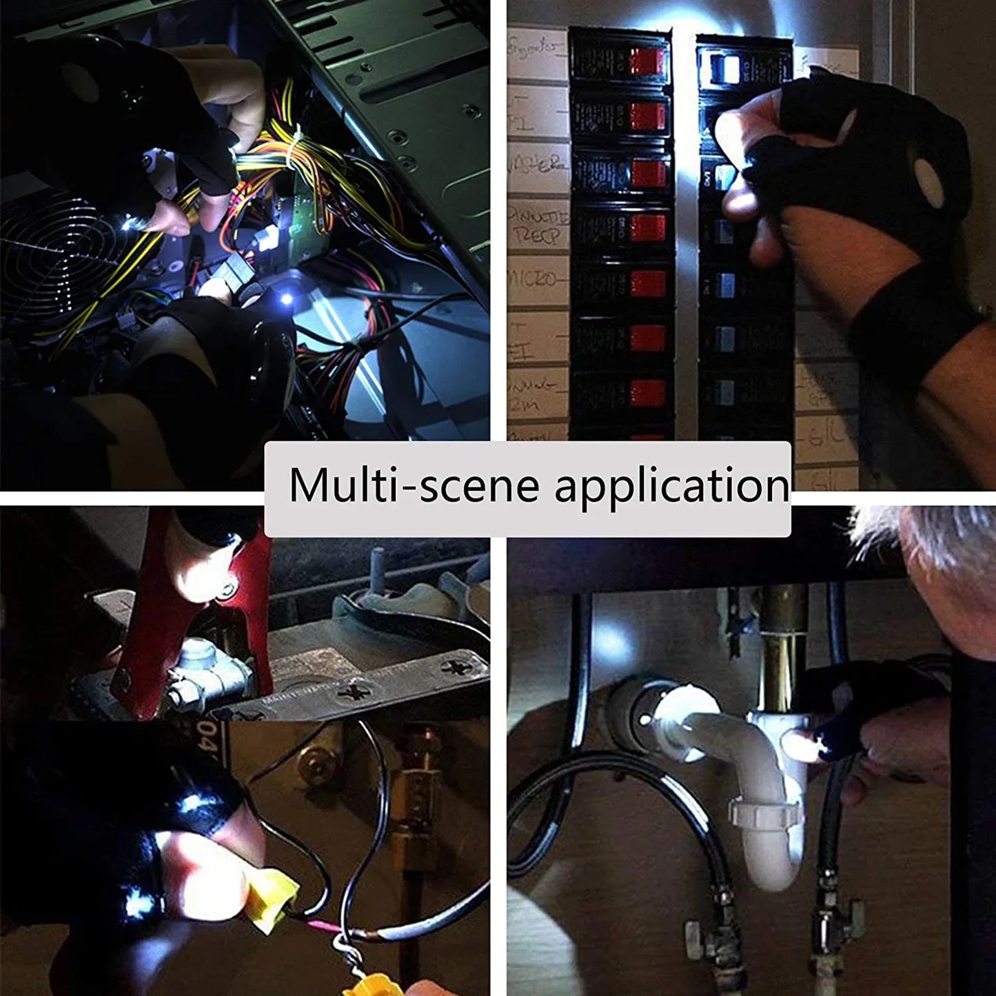 ⭐Last Day Sale 50% OFF⭐QIAWI Lighting Gloves