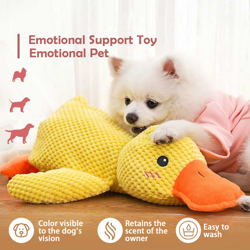 🦆Best Pet Supplies Crinkle Duck Plush🦁