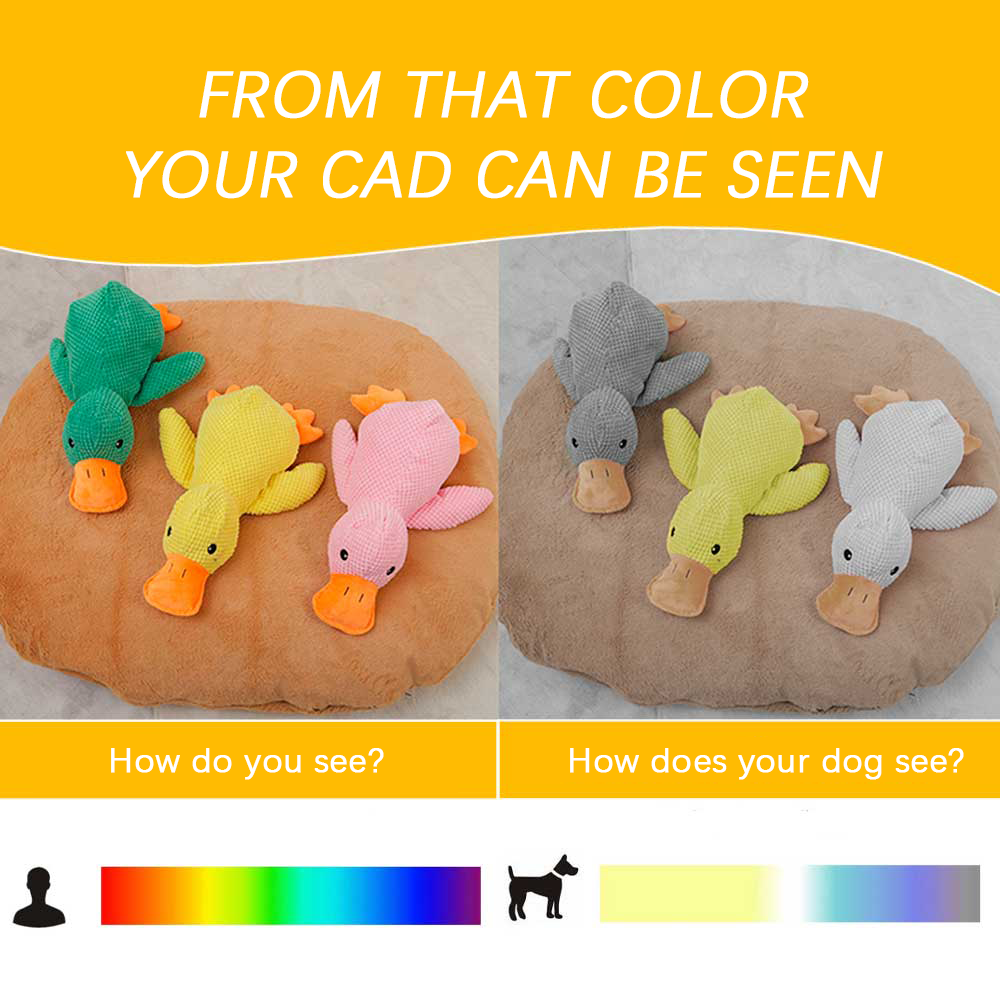 🦆Best Pet Supplies Crinkle Duck Plush🦁