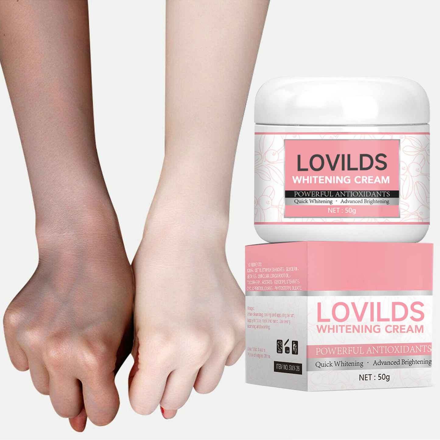LOVILDS⢠Skin Whitening Cream š„ Last Day Sale Off 70%š„