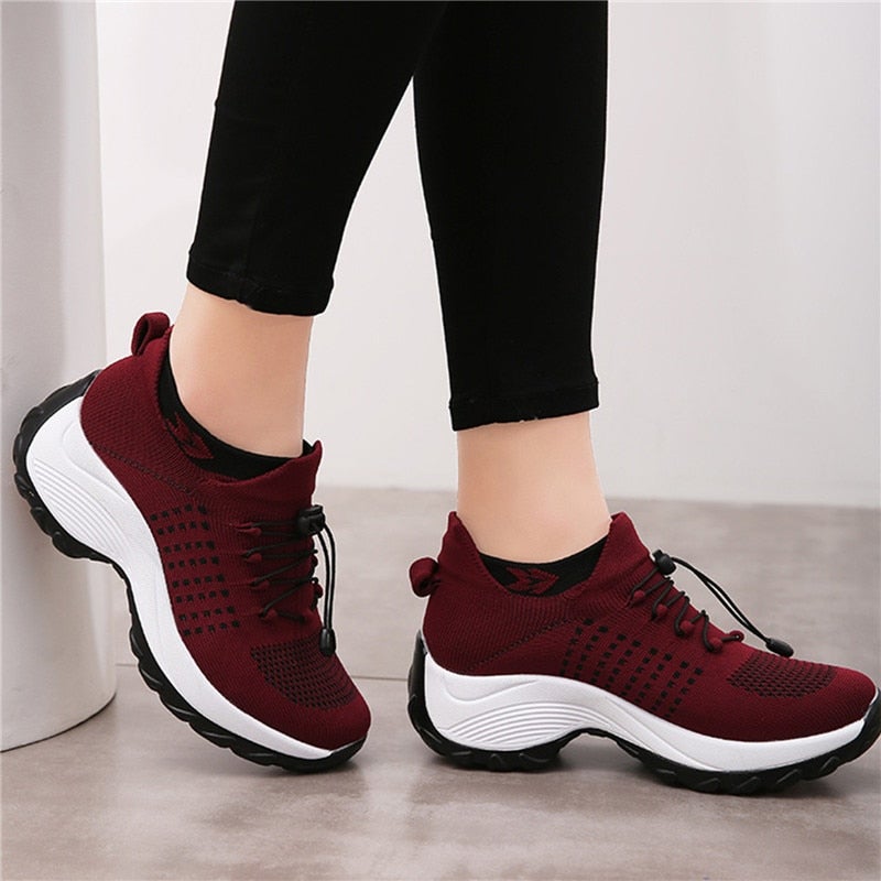 ⭐Last Day Sale 50% OFF⭐Comfortable women's shoes with air cushion support to reduce back and knee stress