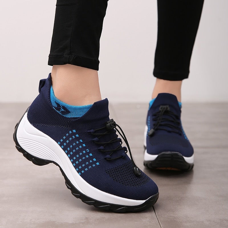 ⭐Last Day Sale 50% OFF⭐Comfortable women's shoes with air cushion support to reduce back and knee stress