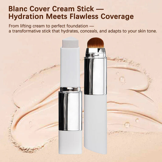 Last Chance! 3 Hours Left! 75% OFF! 🌟 Color-Changing Cover Cream Stick — Skincare & Makeup in One!