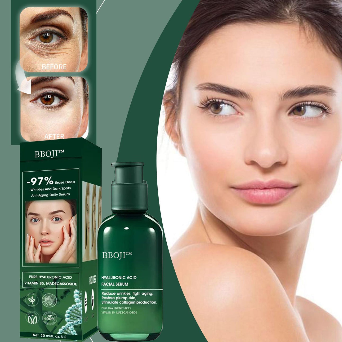 🔥🔥Last Day Promotion 𝟕𝟎%𝐎𝐅𝐅 - BBOJI™ SkinFirming Rejuvenating Serum🔥