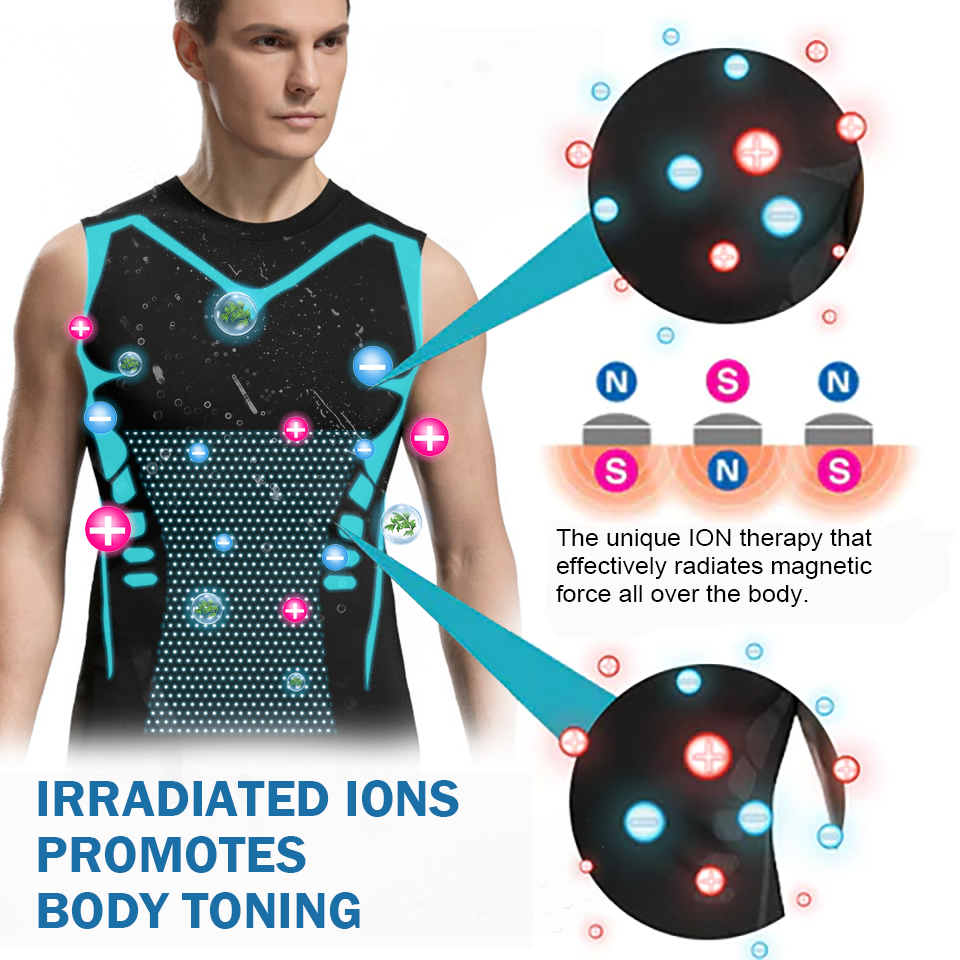 💪💪💪2025 New Version Ionic Shaping Sleeveless Shirt💪💪💪