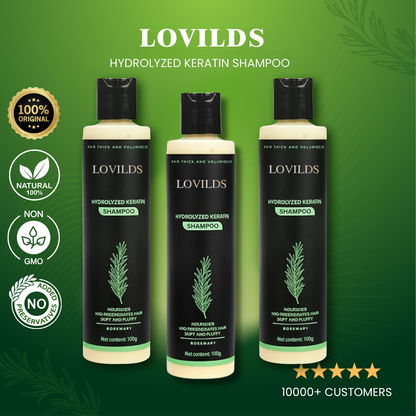 LOVILDS® 🖤All-in-One Nourishing Repair Care Shampoo