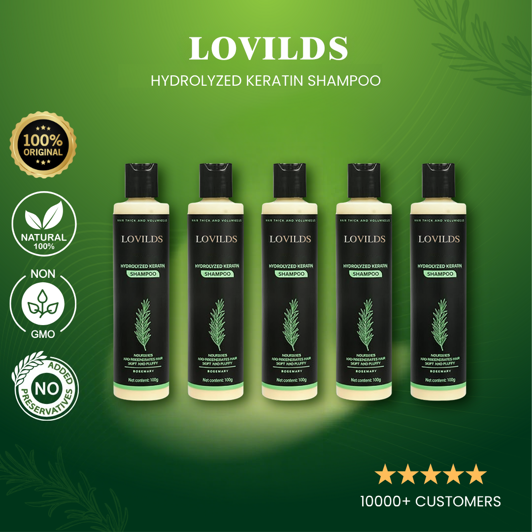 LOVILDS® 🖤All-in-One Nourishing Repair Care Shampoo