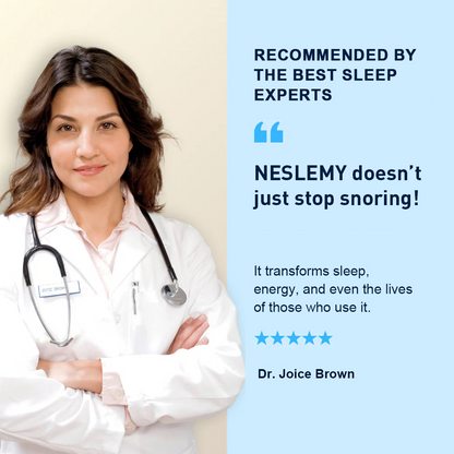 NESLEMY™  Professional intelligent anti-snoring device