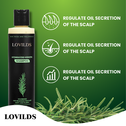 LOVILDS® 🖤All-in-One Nourishing Repair Care Shampoo