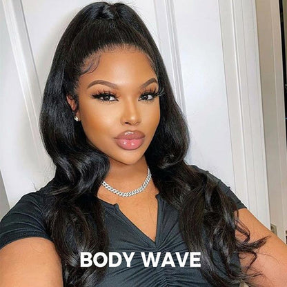 Sale Happening Now:70%OFF🔥Pre-Cut Lace Kinky Straight 360 Full Lace Frontal Glueless Wig With Invisi Drawstring Pre Plucked Human Hair Wig